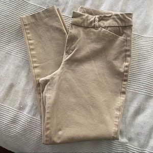 Old Navy The Pixie Khaki Ankle Pants